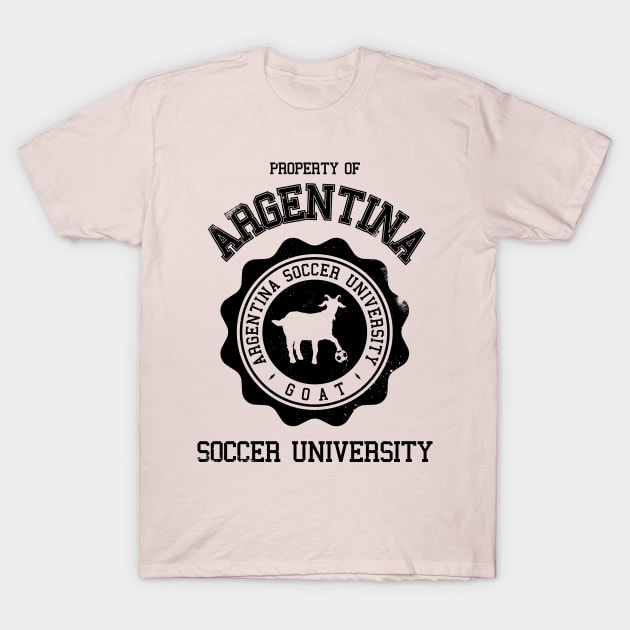 Soccer University T-Shirt by NathanielF